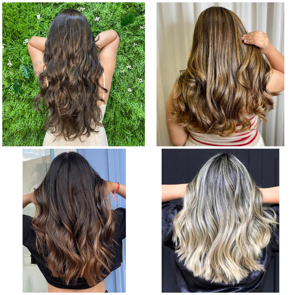 Resultado de balayage realizado na Renove